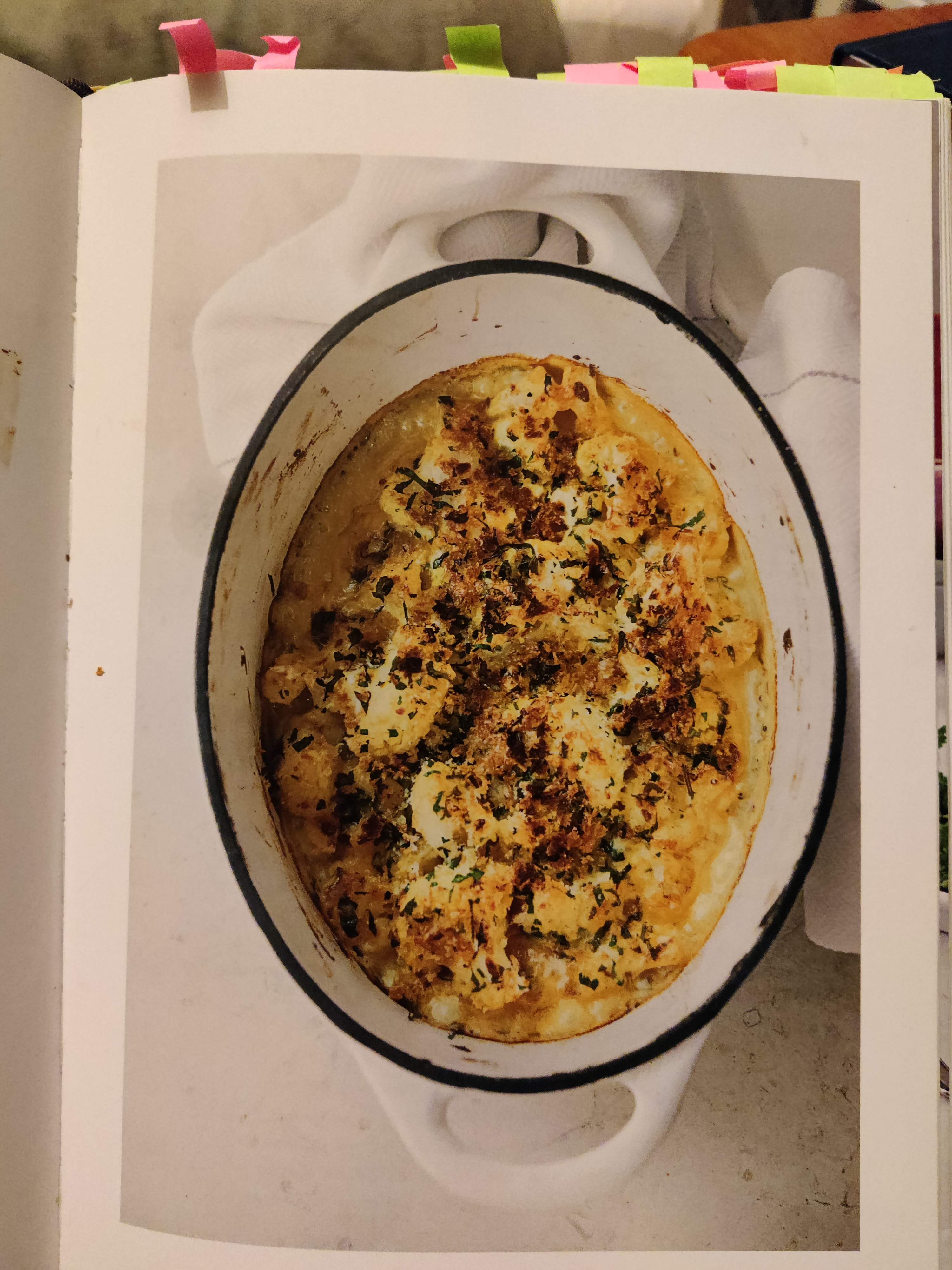 Mustardy cauliflower cheese