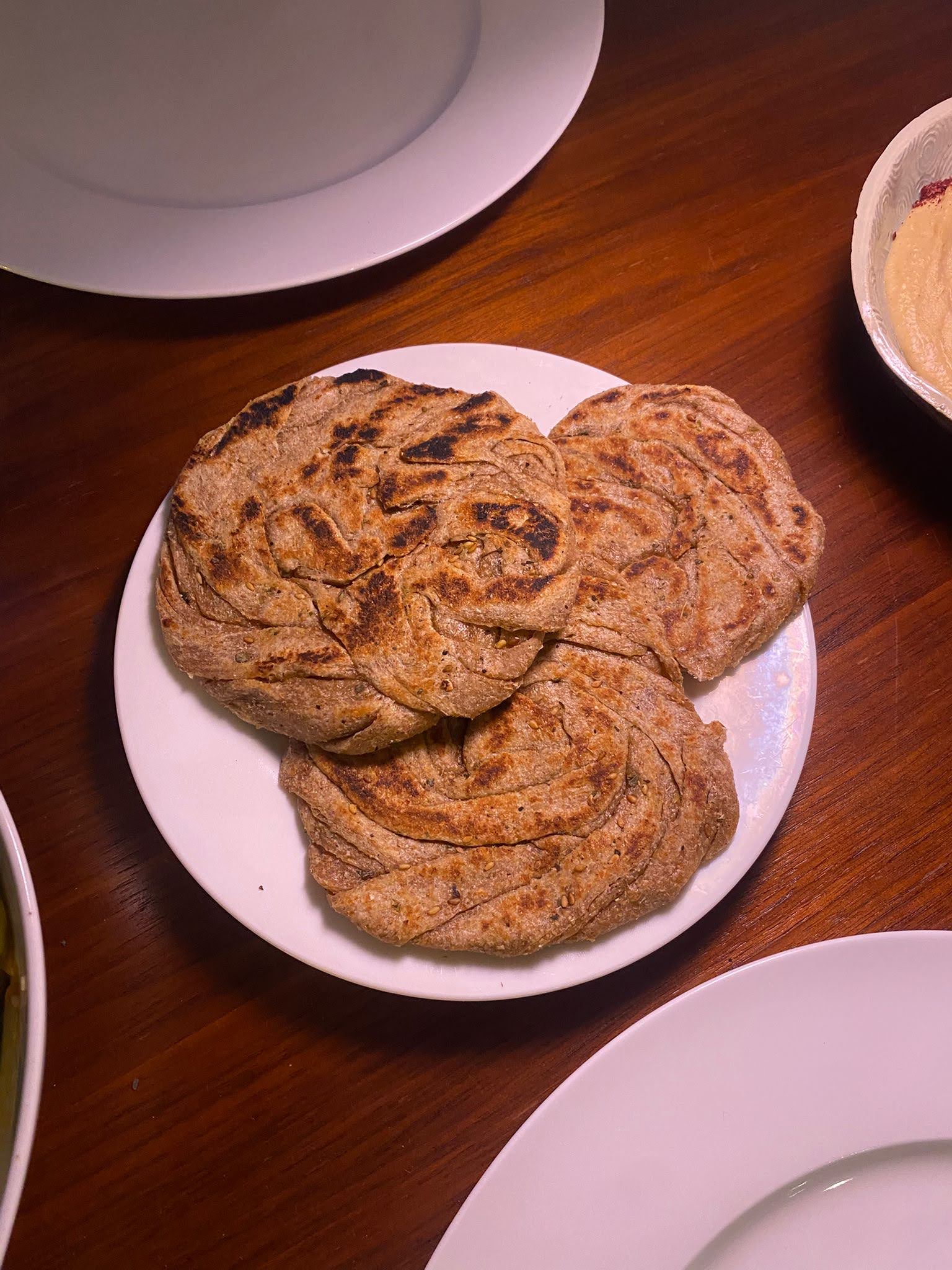 Za’atar paratha